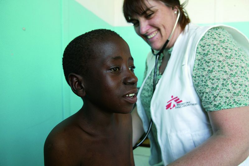 Médicos sin Fronteras niños africa