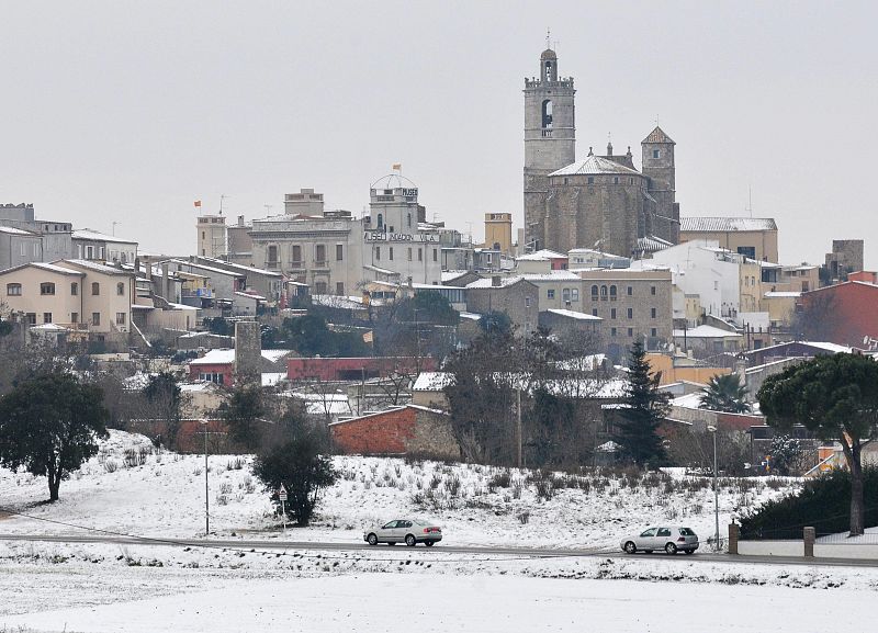 OLA DE FRÍO SIBERIANO DEJA TEMPERATURAS NEGATIVAS EN LA COSTA CATALANA