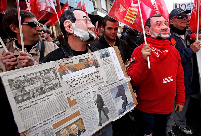 MANIFESTACIÓN CONTRA LA REFORMA LABORAL EN VALENCIA