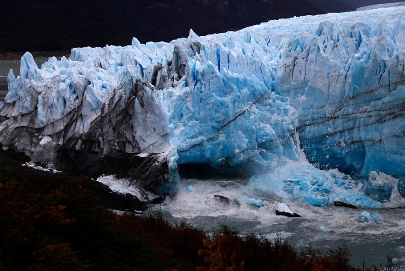 La ruptura del Perito Moreno es un proceso cíclico. Desde 1988 se han producido cinco rupturas.
