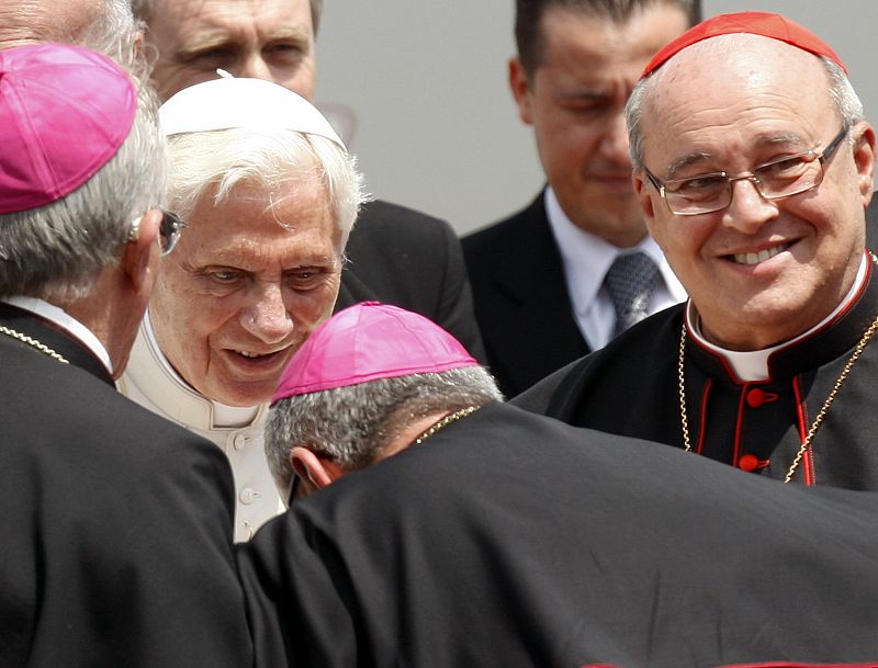 El cardenal de Cuba recibe al papa