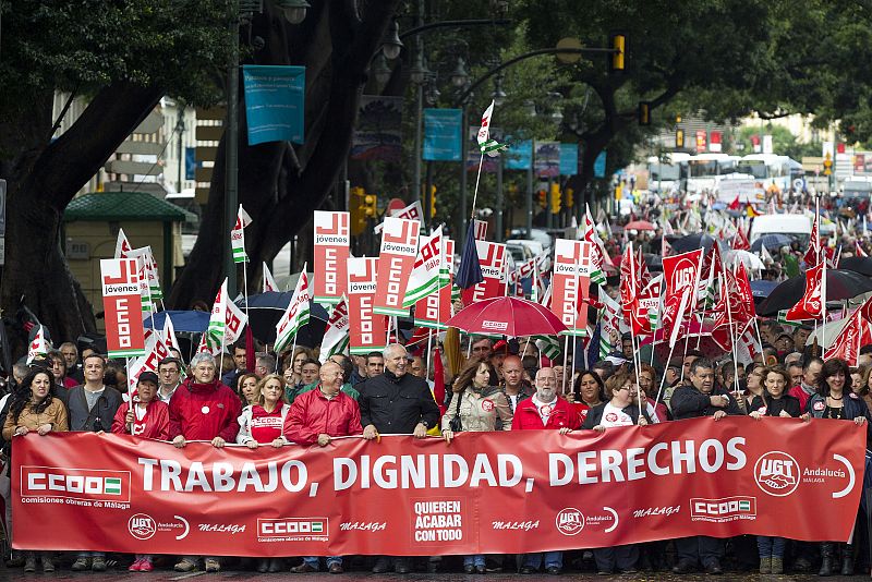 PROTESTA CONTRA LOS RECORTES DEL GOBIERNO