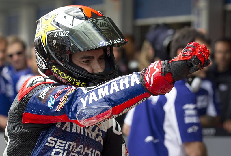 Jorge Lorenzo ha sido segundo en Jerez y mantiene el liderato de la general.