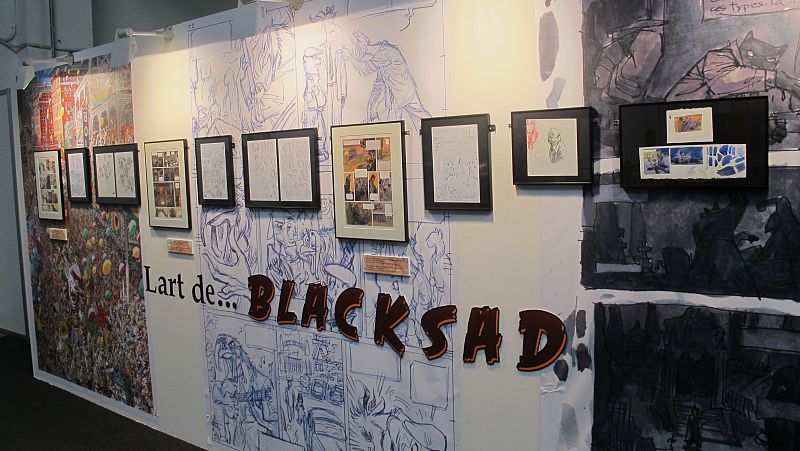 Exposición 'El arte de Blacksad', de Juanjo Guarnido