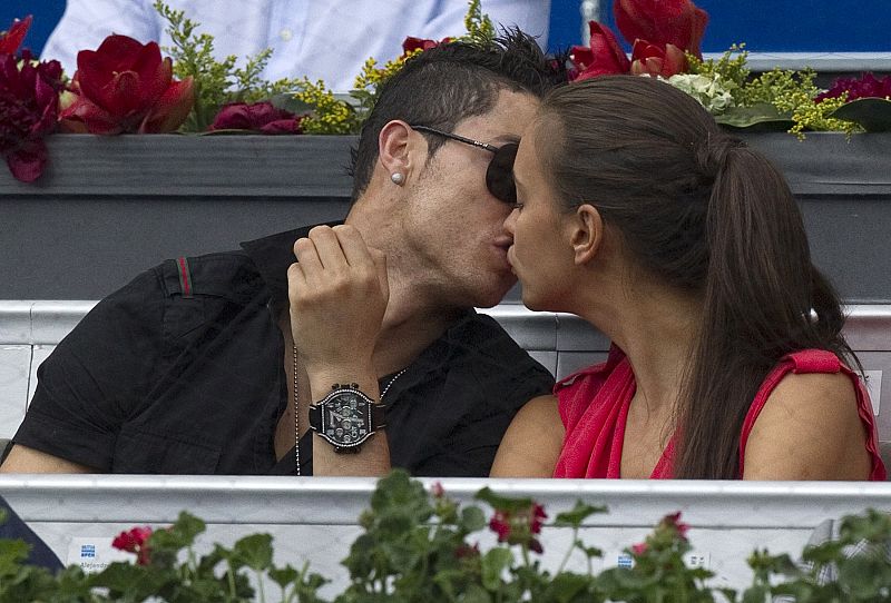 Cristiano Ronaldo e Irina Shayk, amor en el Master 1000 Madrid