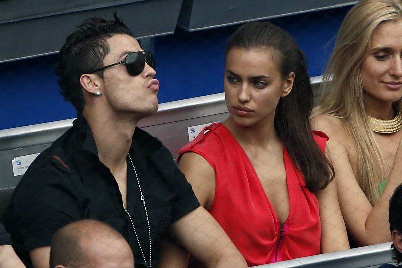 Cristiano Ronaldo e Irina Shayk en el Master 1000 Madrid