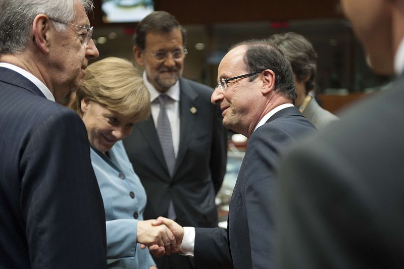 Esta es la primera reunión de François Hollande con sus socios europeos como presidente de Francia.