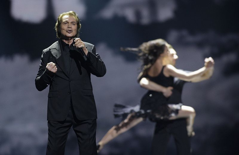 Humperdinck en el ensayo general de Eurovisión