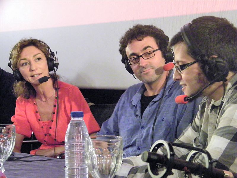 Yolanda Flores entrevista a los finalistas Alfonso Díaz y Luis Ángel Pérez