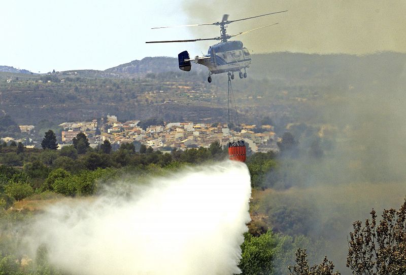 INCENDIO CORTES DE PALLÁS