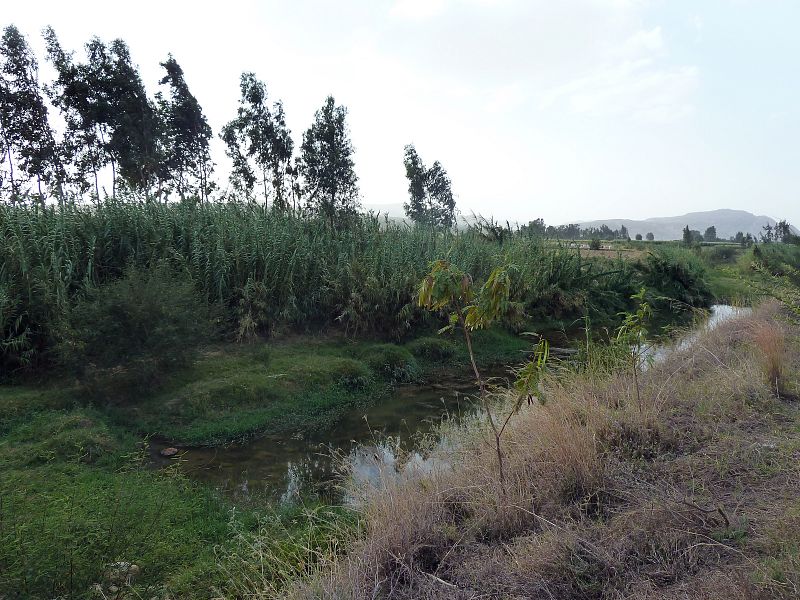 El río Genfel, en Wukro (Etiopía)