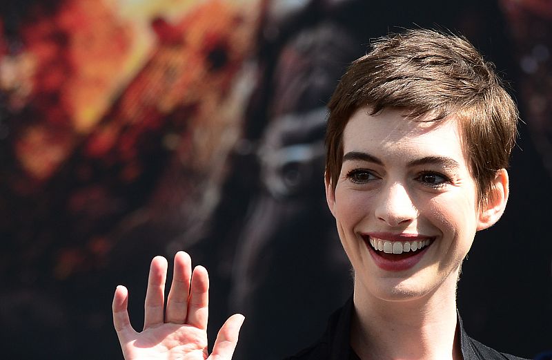 El maquillaje de Anne Hathaway