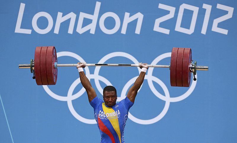 Oscar Figueroa Mosquera consigue un nuevo récord olímpico en 62Kg en Londres 2012