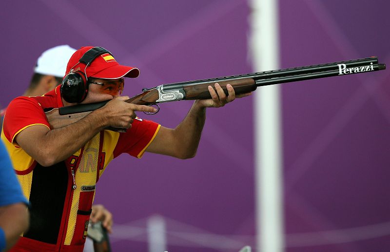 Jesus Serrano ha completado una gran final en foso olímpico, en la especialidad Trap, en la que ha quedado en quinto lugar.