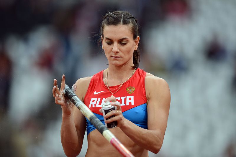 La rusa Yelena Isinbayeva, en una imagen de archivo.