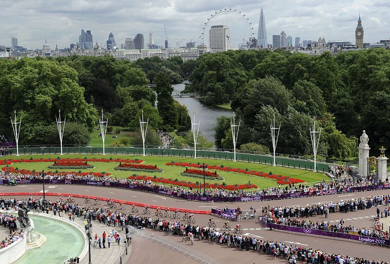 Con gran expectación se ha vivido en las calles de Londres la prueba de triatlón.