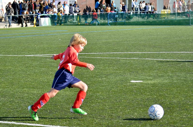 MI HIJO JUGADOR DE FUTBOL