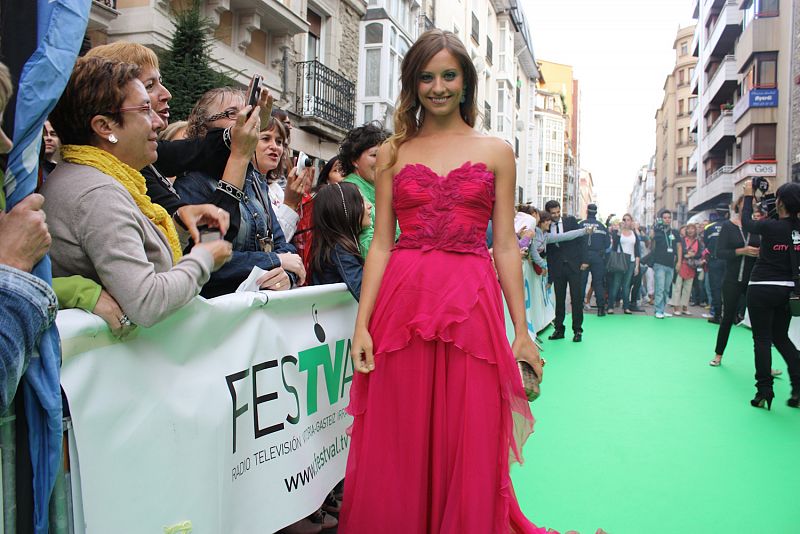 Michelle Jenner en el estreno de Isabel