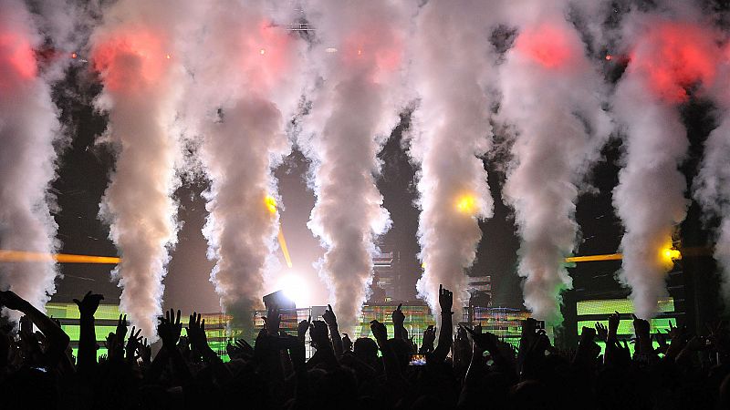 Calvin Harris en el iTunes Festival 2012