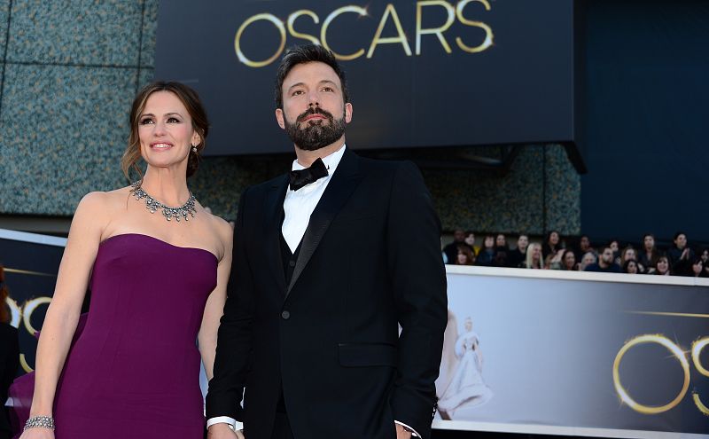 Ben Affleck y su esposa Jennifer Garner.