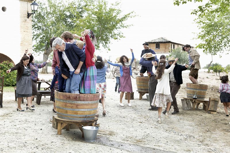 Los Alcántara, de vendimia en Sagrillas