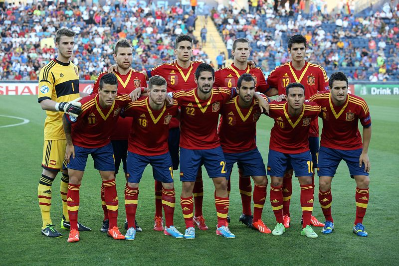 El once de Lopetegui de la final destacaba por la inclusión de Morata como delantero titular.