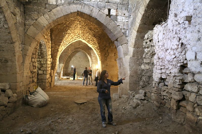 Arqueólogos israelíes han descubierto en la vieja Jerusalén una estructura de grandes dimensiones perteneciente a un hospital del período Cruzado