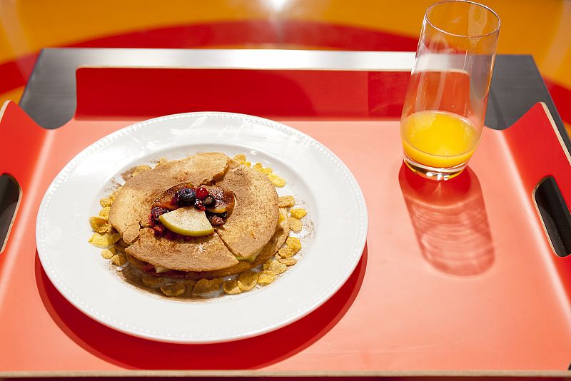 MasterChef Junior - Tartaleta de fruta y verduras con miel y cacao en polvo