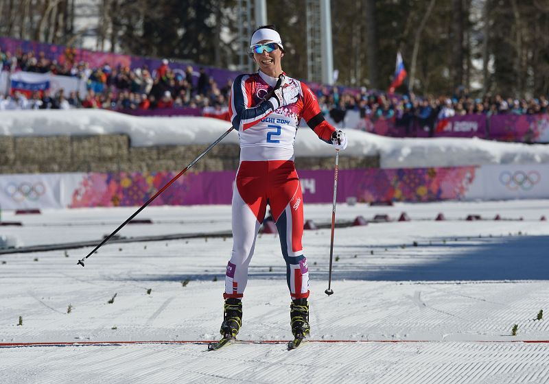 La esquiadora de fondo noruega Marit Bjoergen