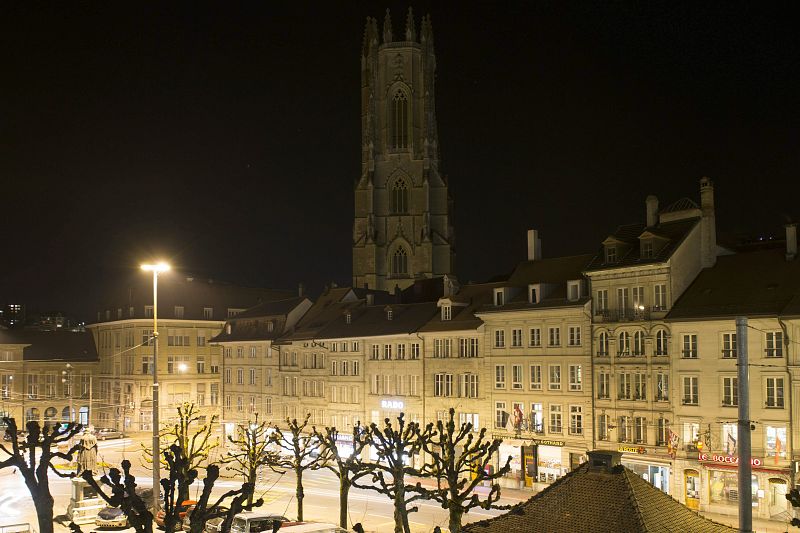 Earth Hour in Fribourg