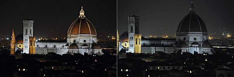Earth Hour in Florence