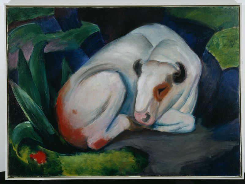 Franz Marc, "Toro blanco" (1911)