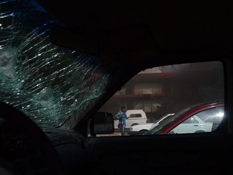 Los manifestantes piden que los estudiantes aparezcan con vida. Foto: EFE/LENIN OCAMPO TORRES