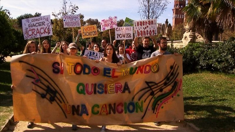 Manifestación Promúsica