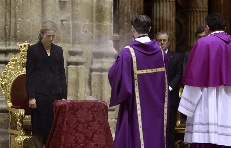 El funeral de la duquesa de Alba