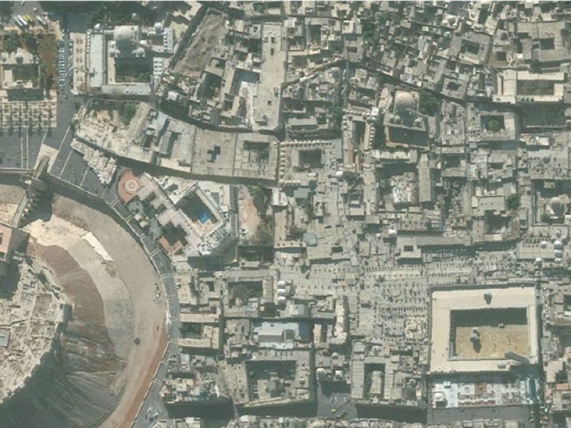La ciudad vieja de Alepo, en noviembre de 2010