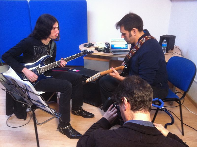 Clase de guitarra para Marc