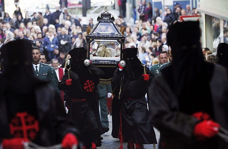 Procesión del Santo Entierro en Ferrol