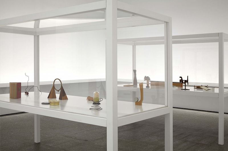 Carl Andre 1958-2010, Vista de la exposición en el Edificio Sabatini