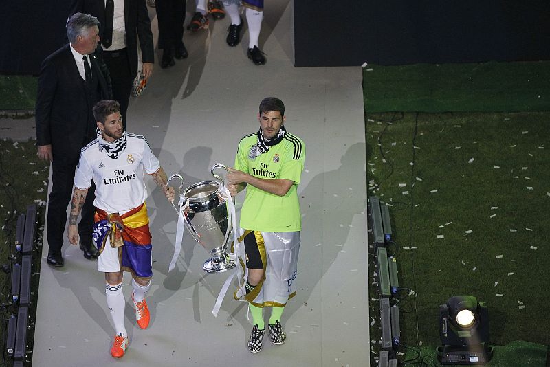 CELEBRACIONES EN EL SANTIAGO BERNABÉU