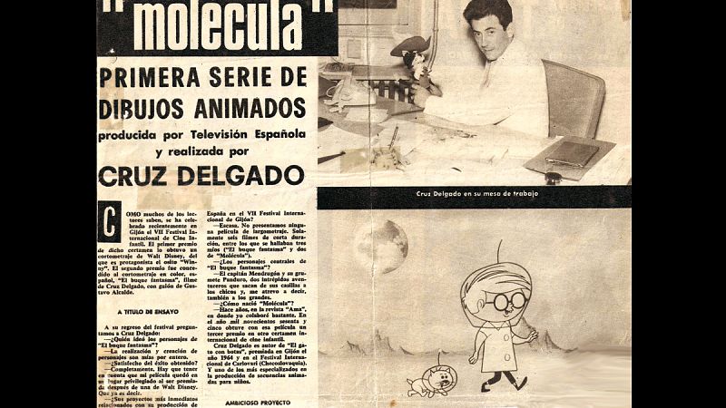 Noticia sobre 'Molecula', la primera serie española de animación