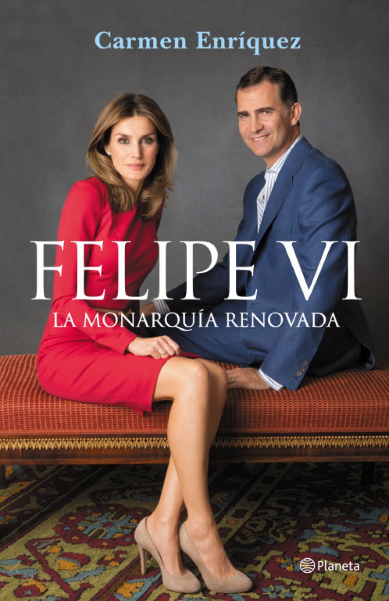 Portada del libro 'Felipe VI, la monarquía renovada' Carmen Enríquez