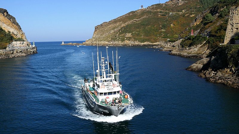 Llegada al Puerto de Pasajes