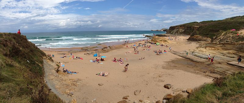 Playa de Liencres (Cantabria).