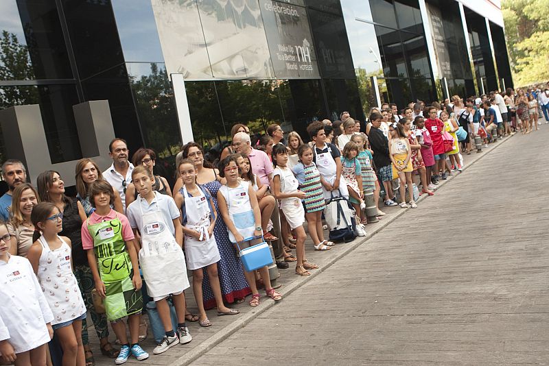 Más de 6.000 niños se presentaron al casting