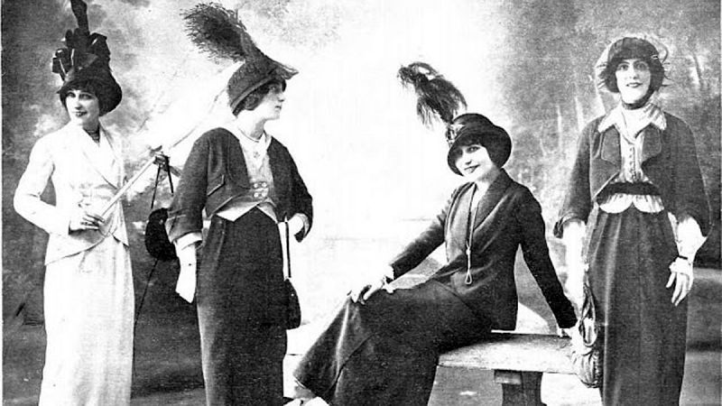 La moda de 1913, el armario de las 'Seis Hermanas'