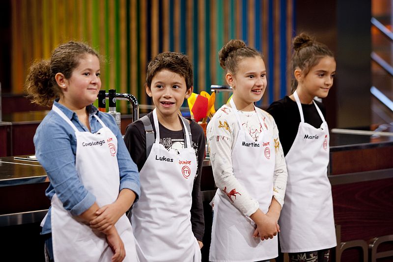 Los cuatro finalistas de MasterChef Junior 3