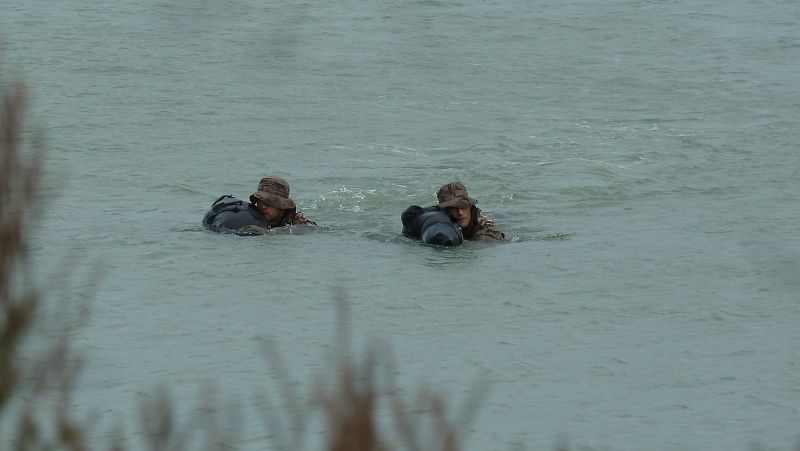 Nadadores del Tercio Infantería de Marina de San Fernando
