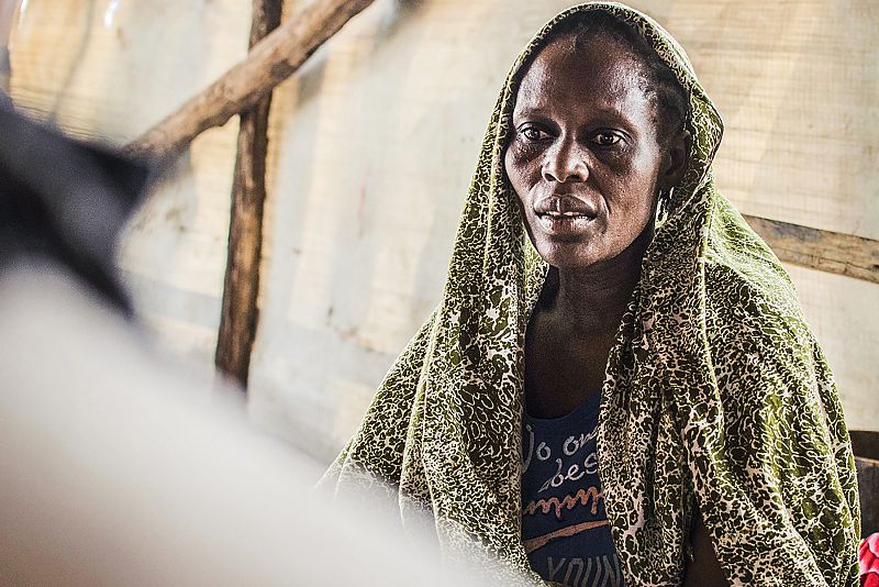 Bushra Issa denuncia que la situación es aún peor en un campo de refugiados en Chad