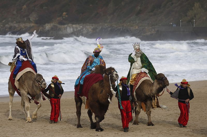 Los Reyes Magos llegan a San Sebastián